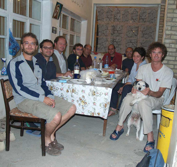 2008 Italo-Turmen Expedition Team in Old Nisa