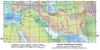 Map of Parthia